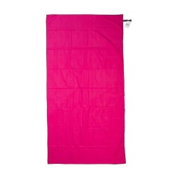 Πετσέτα Θαλάσσης Quick Dry Fuchsia-Dark Grey Micro Dimcol (80x160) 1Τεμ