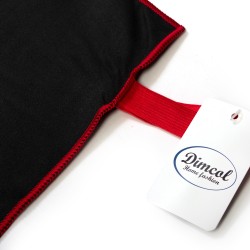 Πετσέτα Θαλάσσης Quick Dry Black-Bordeaux Micro Dimcol (80x160) 1Τεμ Πετσέτα Θαλάσσης Quick Dry Black-Bordeaux Micro Dimcol (80x160) 1Τεμ