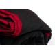 Πετσέτα Θαλάσσης Quick Dry Black-Bordeaux Micro Dimcol (80x160) 1Τεμ