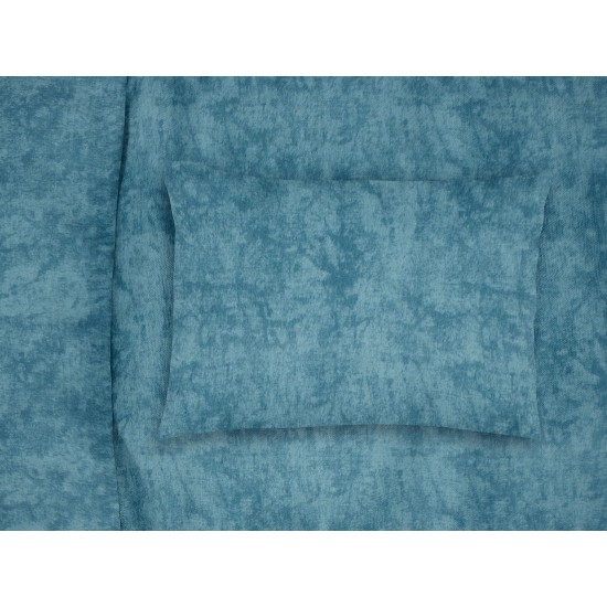 Μαξιλαροθήκη Shadow 20 Turquoise Polycotton Dimcol (50x70) 1Τεμ