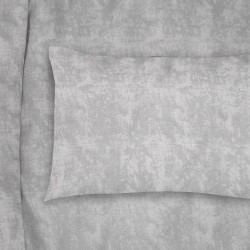 Μαξιλαροθήκη Shadow 21 Light Grey Polycotton Dimcol (50x70) 1Τεμ
