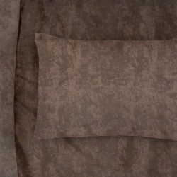 Μαξιλαροθήκη Shadow 22 Brown Polycotton Dimcol (50x70) 1Τεμ