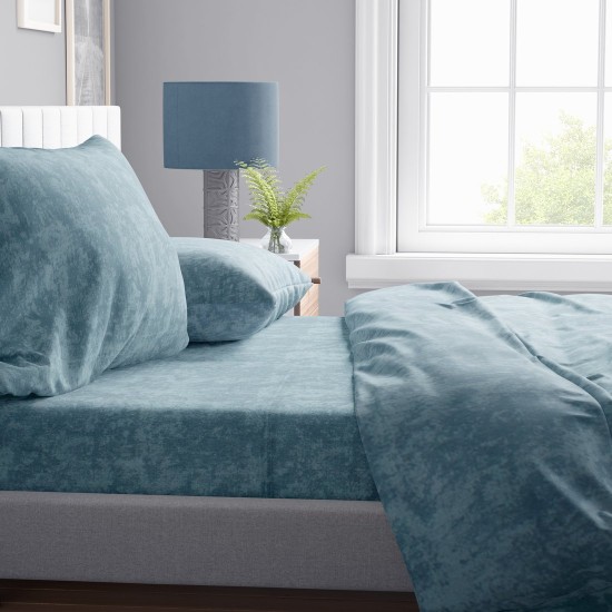 Παπλωματοθήκη Υπέρδιπλη Shadow 16 Petrol Polycotton Dimcol (220x240) 1Τεμ