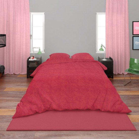 Σεντόνια King Σετ Solid Shadow 23 Red Dimcol (240x270) 4Τεμ Σεντόνια King Σετ Solid Shadow 23 Red Dimcol (240x270) 4Τεμ