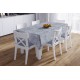 Τραπεζομάντηλο Αλέκιαστο Panama Shadow Light Grey Dimcol (140x180) 1Τεμ