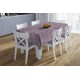 Τραπεζομάντηλο Αλέκιαστο Panama Shadow Dark Lilac Dimcol (140x180) 1Τεμ