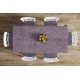 Τραπεζομάντηλο Αλέκιαστο Panama Shadow Dark Lilac Dimcol (140x180) 1Τεμ