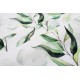 Τραβέρσα Αλέκιαστη Green Leaves 462 White-Green Dimcol (40x180) 1Τεμ