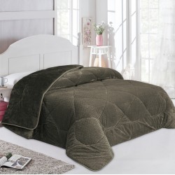 Κουβερτοπάπλωμα Μονό 1960 Olive Waves-Fleece Jacquard Dimcol (160x220) 1Τεμ Κουβερτοπάπλωμα Μονό 1960 Olive Waves-Fleece Jacquard Dimcol (160x220) 1Τεμ