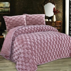 Κουβερτοπάπλωμα Mε εφέ Υπέρδιπλο Fleece 1940 Rotten Apple 750 Gsm Dimcol (220x240) 1Τεμ