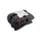 Κουβέρτα Fleece Μονή Solid 08 Grey-Black Coral Dimcol (160x220) 1Τεμ
