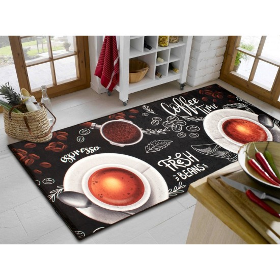 Χαλάκι Κουζίνας Aντιολισθητικό Espresso 266 Dimcol (67x150) 1Τεμ