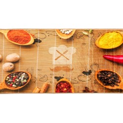 Χαλάκι Κουζίνας Aντιολισθητικό Spices 247 Dimcol (67x150) 1Τεμ