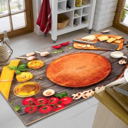 Χαλάκι Κουζίνας Με Αντιολισθητικό Επίστρωμα Spaghetti 269 Dimcol (80x200) 1Τεμ