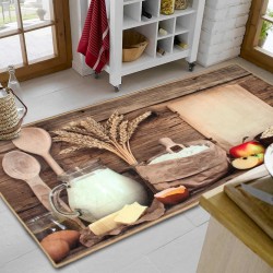 Χαλάκι Κουζίνας Με Αντιολισθητικό Επίστρωμα Breakfast 271 Dimcol (80x200) 1Τεμ