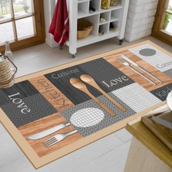 Χαλάκι Κουζίνας Cutlery 262 Dimcol (80x200) 1Τεμ Χαλάκι Κουζίνας Cutlery 262 Dimcol (80x200) 1Τεμ