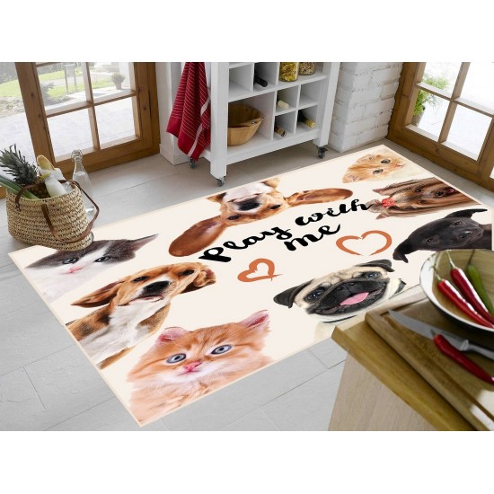 Χαλάκι Κουζίνας Pets 265 Dimcol (80x200) 1Τεμ