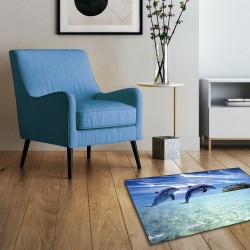 Χαλάκι Αντιολισθητικό Digital Print Dolphins 260 Dimcol (60x100) 1Τεμ