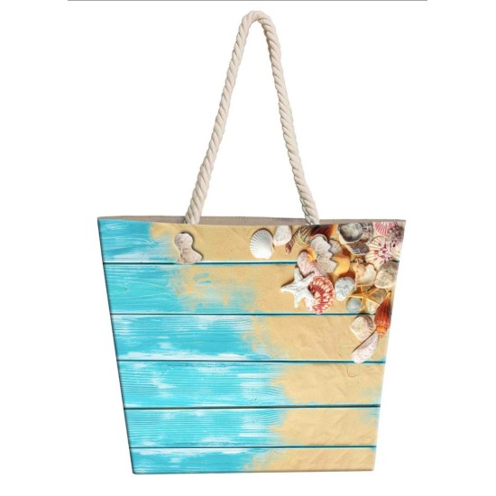 Τσάντα Παραλίας Beach 17 Digital Print Dimcol (40x45) 1Τεμ