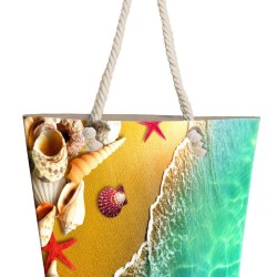 Τσάντα Παραλίας Coast 18 Digital Print Dimcol (40x45) 1Τεμ