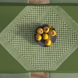 Καρέ Chequered Green Dimcol (68x68) 1Τεμ