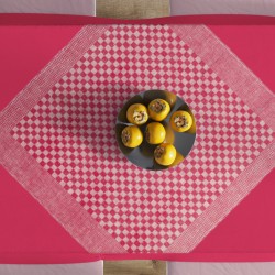 Καρέ Chequered Red Dimcol (68x68) 1Τεμ