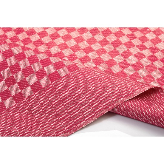 Καρέ Chequered Red Dimcol (68x68) 1Τεμ