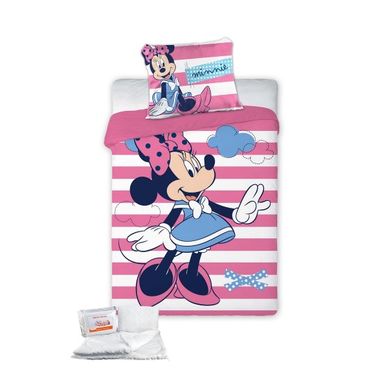 Σετ Κούνιας Disney Minnie 580 Digital Print Cotton Dimcol 4Τεμ