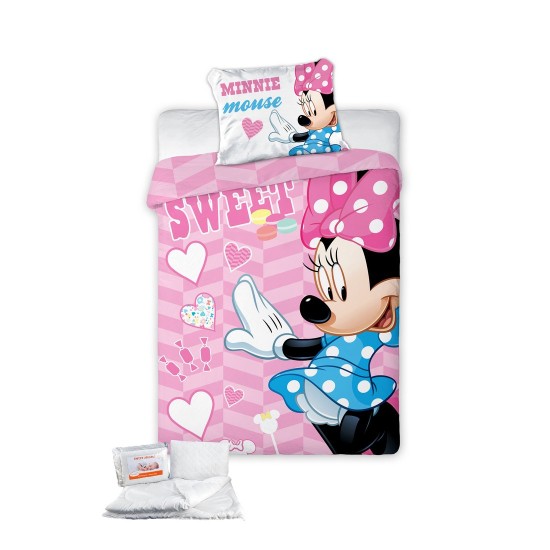 Σετ Κούνιας Disney Minnie 581 Digital Print Cotton Dimcol 4Τεμ