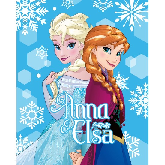 Κουβέρτα Fleece Κούνιας Disney Frozen 031 Digital Print Dimcol (130x170) 1Τεμ