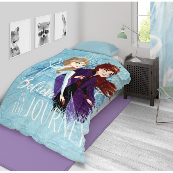 Κουβέρτα Βελουτέ Μονή Disney Frozen 502 Digital Print Dimcol (160x220) 1Τεμ