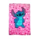 Κουβερτοπάπλωμα Με Sherpa Μονό Disney Home Lilo & Stitch 57 Pink Flannel Dimcol (160x250) 1Τεμ