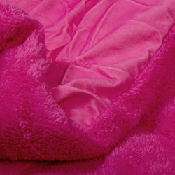 Κουβερτοπάπλωμα Με Sherpa Μονό Disney Home Minnie 15 Fuchsia-Pink Flannel Dimcol (160x250) 1Τεμ