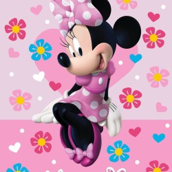 Κουβέρτα Βελουτέ Παιδική Μονή Disney Home Minnie 514 Digital Print Dimcol (160x220) 1Τεμ