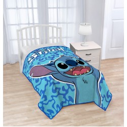 Κουβέρτα Παιδική Βελουτέ Μονή Kids Disney Home Stitch 515 Digital Print Dimcol (160x220) 1Τεμ