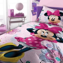 Πάπλωμα Παιδικό Μονό Disney Home Minnie 851 Pink Cotton Dimcol (160x240) 1Τεμ