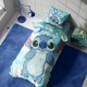 Σεντόνια Παιδικά Μονά Σετ Disney Home Stitch 822 Turquoise Cotton Dimcol (160x240) 2Τεμ