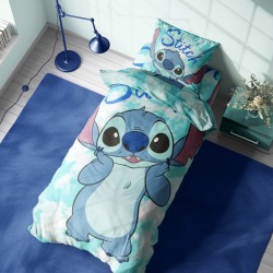 Σεντόνια Παιδικά Μονά Σετ Disney Home Stitch 824 Turquoise Cotton Dimcol (160x240) 4Τεμ Σεντόνια Παιδικά Μονά Σετ Disney Home Stitch 824 Turquoise Cotton Dimcol (160x240) 4Τεμ