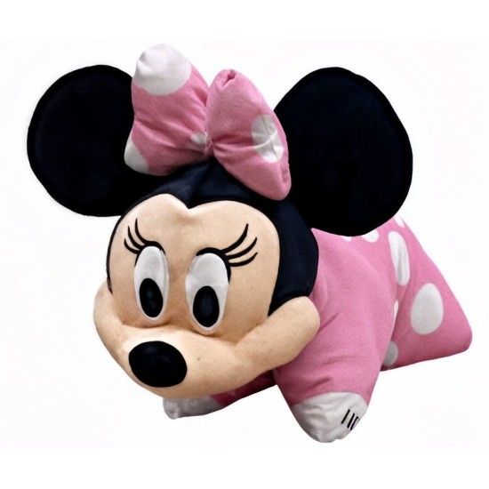 Σετ Μαξιλάρι - Λούτρινο 2 Σε 1 Disney Home Minnie 88 Pink Dimcol
