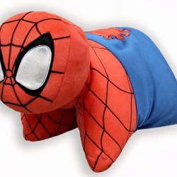 Σετ Μαξιλάρι - Λούτρινο 2 Σε 1 Marvel Spiderman 89 Red - Blue Dimcol