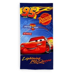 Πετσέτα Θαλάσσης Παιδική Disney Home Cars 38 Blue Micro Quick Dry Dimcol (70x140) 1Τεμ