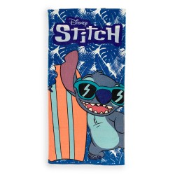 Πετσέτα Θαλάσσης Παιδική Disney Home Lilo & Stitch 05 Blue Micro Quick Dry Dimcol (70x140) 1Τεμ
