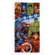 Πετσέτα Θαλάσσης Παιδική Marvel Avengers 04 Digital Print Blue Micro Quick Dry Dimcol (70x140) 1Τεμ