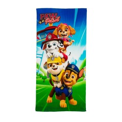 Πετσέτα Θαλάσσης Παιδική Nickelodeon Paw Patrol 20 Digital Print Sky Blue Micro Quick Dry Dimcol (70x140) 1Τεμ