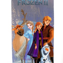 Πετσέτα Θαλάσσης Παιδική Disney Home Quick Dry Frozen 89 Lilac Micro Dimcol (70x140) 1Τεμ