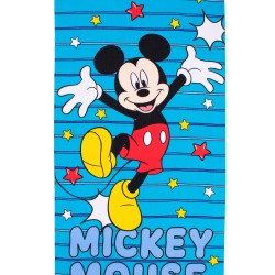 Πετσέτα Θαλάσσης Παιδική Disney Home Quick Dry Mickey 23 Blue Micro Dimcol (70x140) 1Τεμ