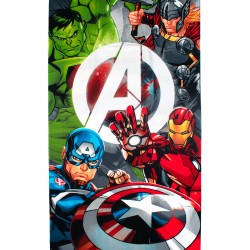 Πετσέτα Θαλάσσης Παιδική Marvel Avengers 553 White Quick Dry Micro Dimcol (70x140) 1Τεμ