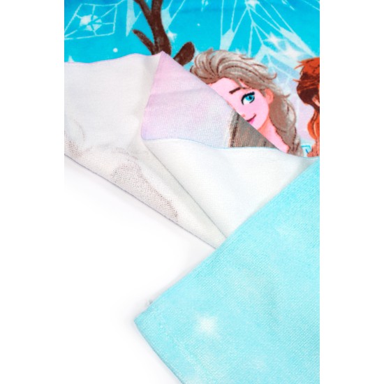 Πετσέτα Θαλάσσης Παιδική Disney Home Frozen 551 Blue Quick Dry Micro Dimcol (70x140) 1Τεμ