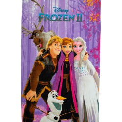 Πετσέτα Θαλάσσης Παιδική Quick Dry Disney Home Frozen 707 Purple Micro Dimcol (70x140) 1Τεμ