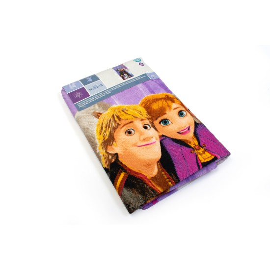 Πετσέτα Θαλάσσης Παιδική Quick Dry Disney Home Frozen 707 Purple Micro Dimcol (70x140) 1Τεμ